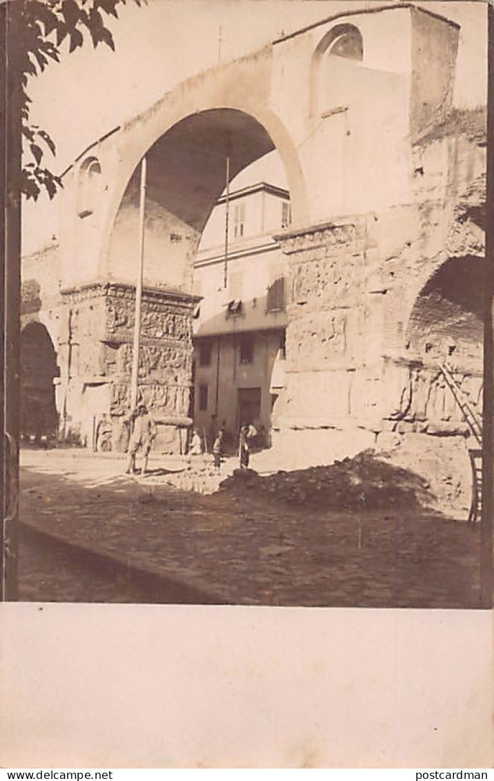 Greece - SALONICA - Alexander The Great Triumphal Arch - REAL PHOTO - Publ. Unknown  - Greece