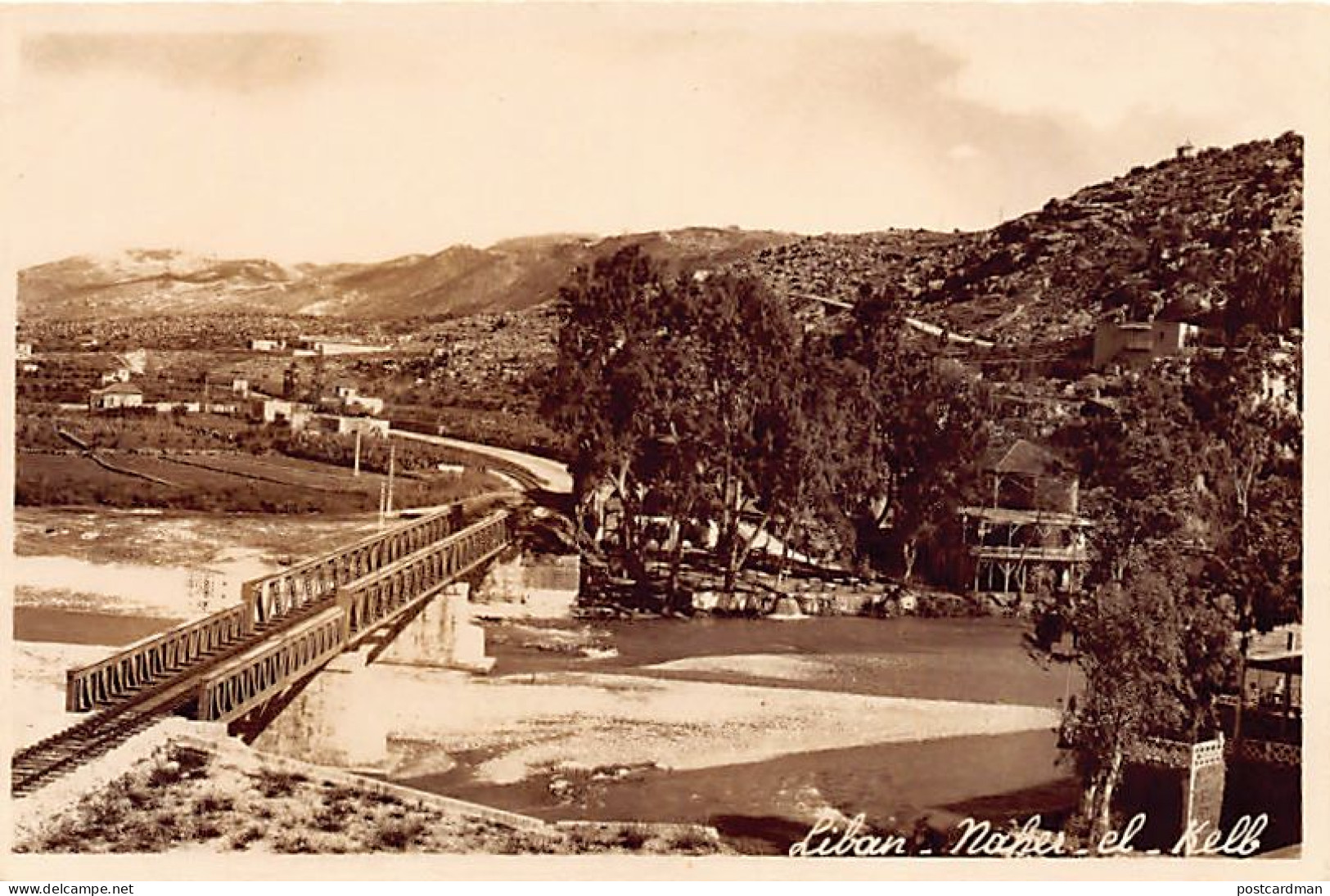 Liban - Nahr El Kelb - CARTE PHOTO - Ed. Inconnu  - Libanon