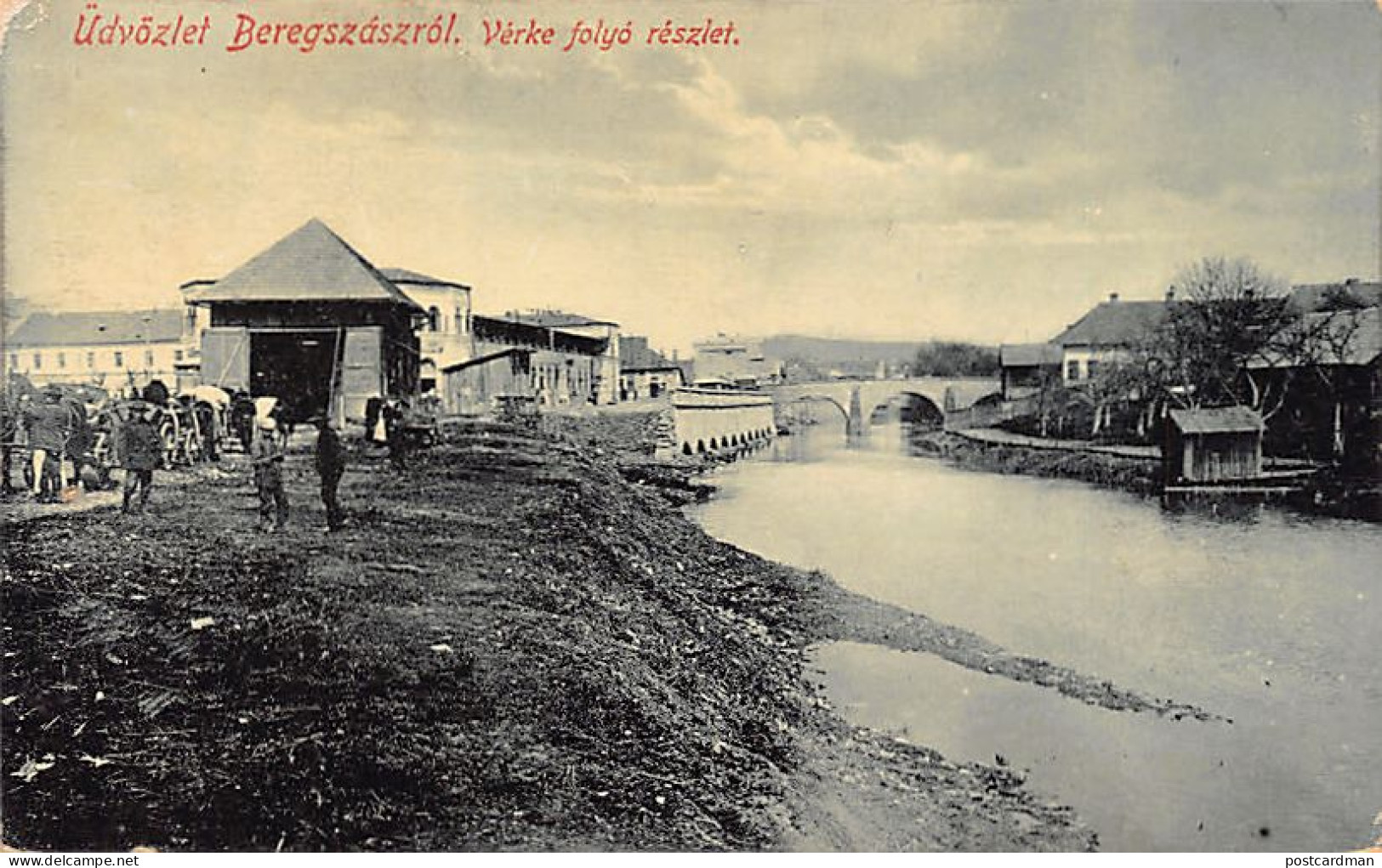 Ukraine - BEREHOVE Beregszász - Verke River - Ukraine