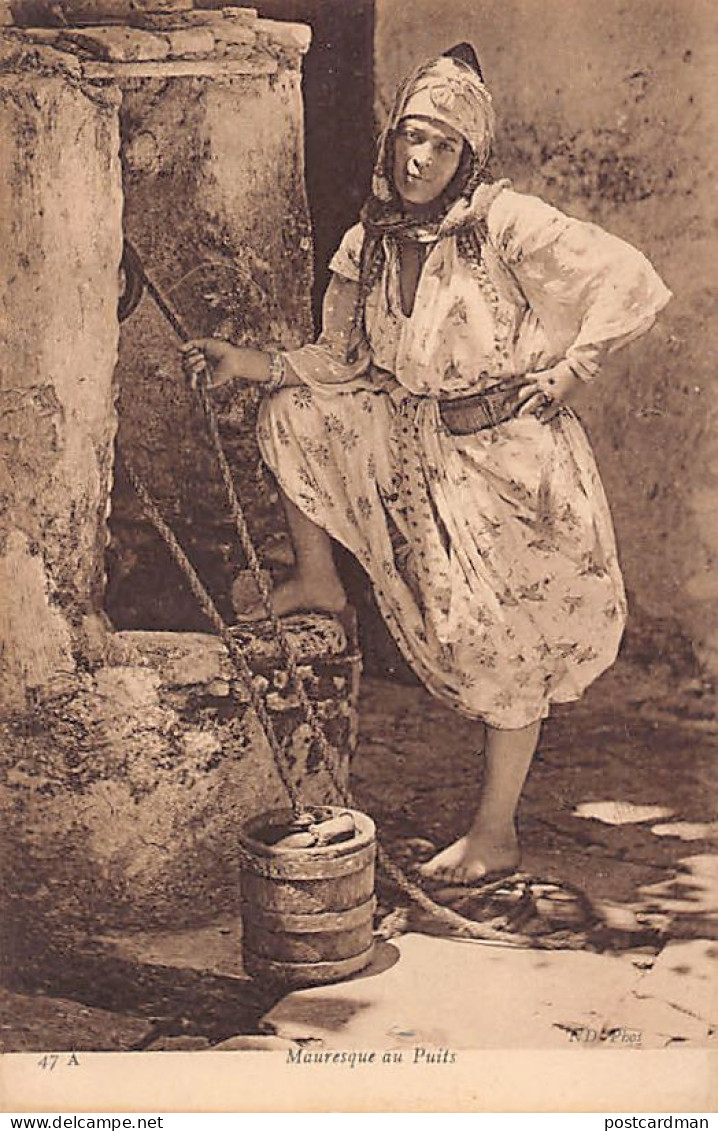 Algérie - Mauresque Au Puits - Ed. Neurdein ND Phot. 47A - Women