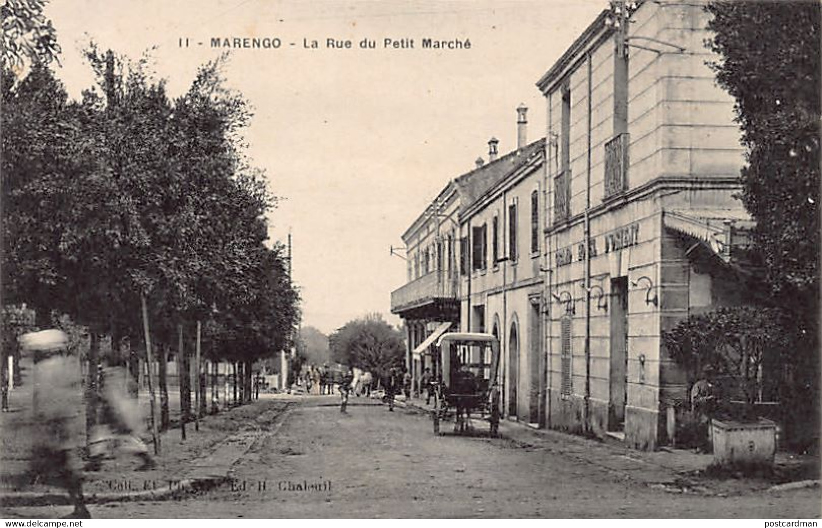 MARENGO Hadjout - La Rue Du Petit Marché - Other & Unclassified