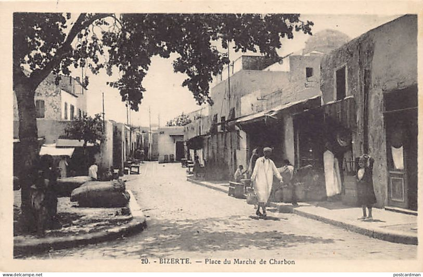 Tunisie - BIZERTE - Place Du Marché Au Charbon - Ed. EPA 20 - Tunesien