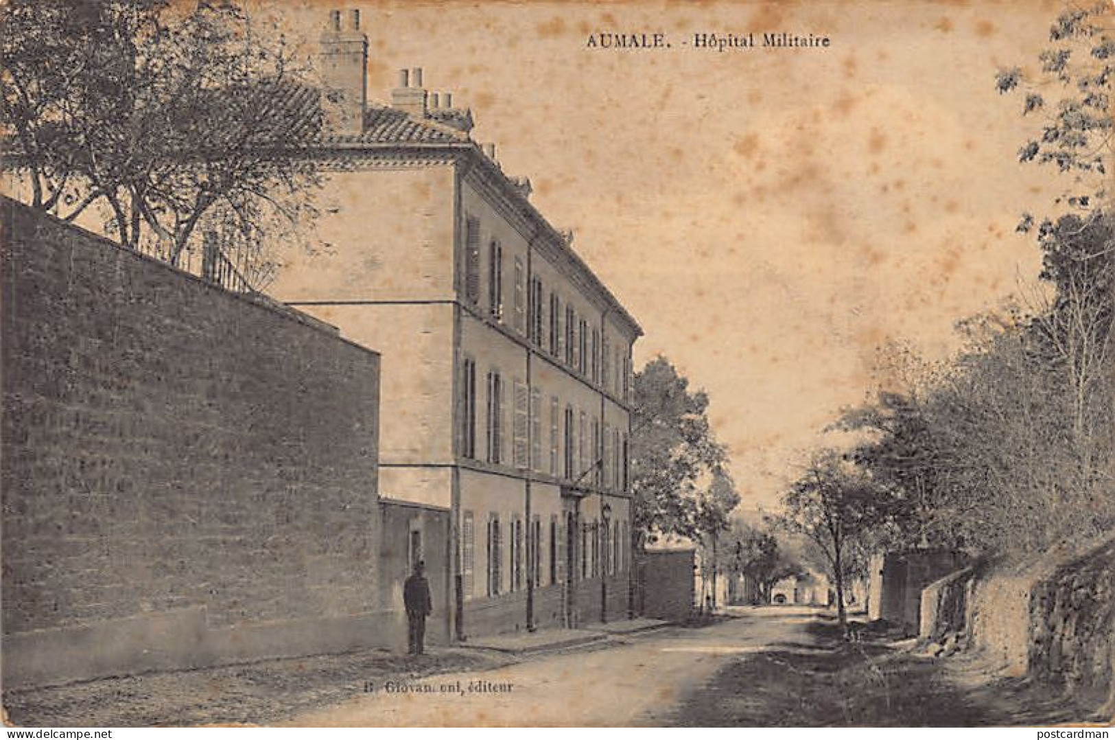 AUMALE Sour El-Ghozlane - Hôpital Militaire - Autres & Non Classés