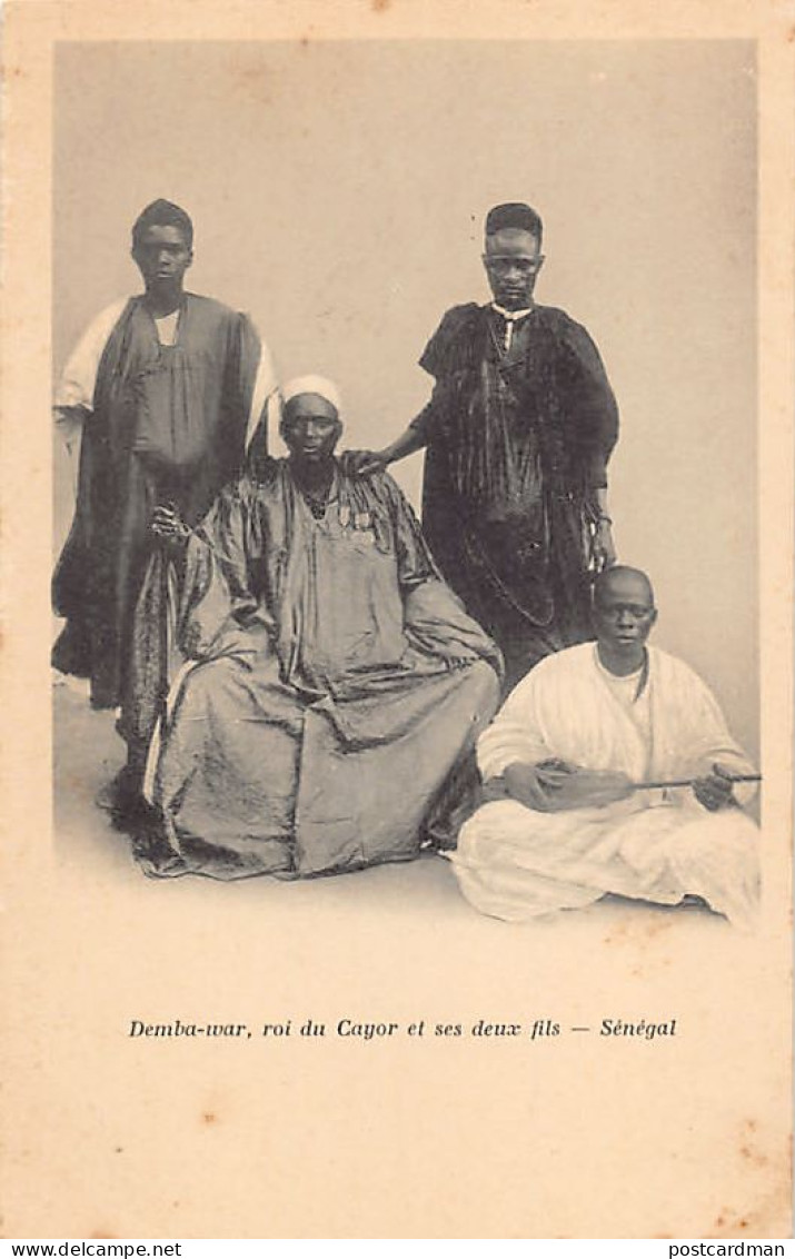 Sénégal - Demba-war, Roi Du Cayor Et Ses Deux Fils - Ed. Inconnu  - Senegal