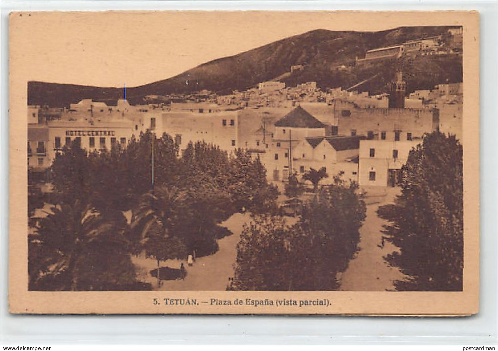 Maroc - TETUAN Tetouan - Plaza De España (vista Parcial) - Ed. M. Arribas 5 - Altri & Non Classificati