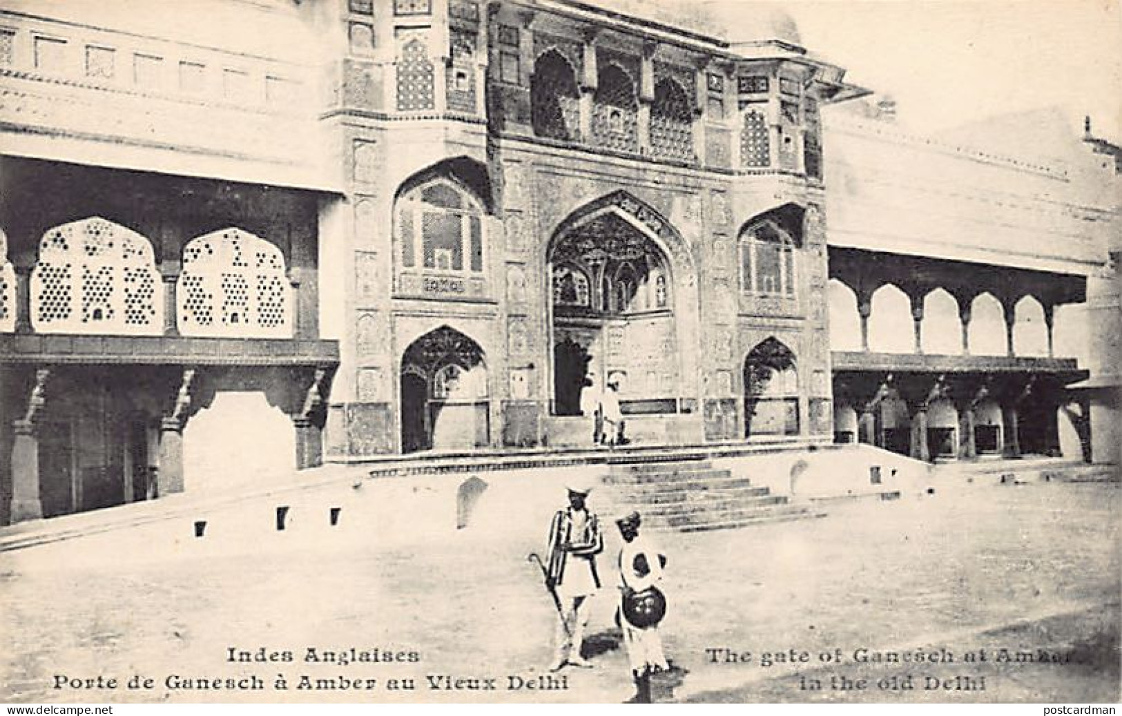 India - DELHI - The Gate Of Ganesh At Amber, Old Delhi - Publ. Messageries Maritimes (no Imprint) - Inde