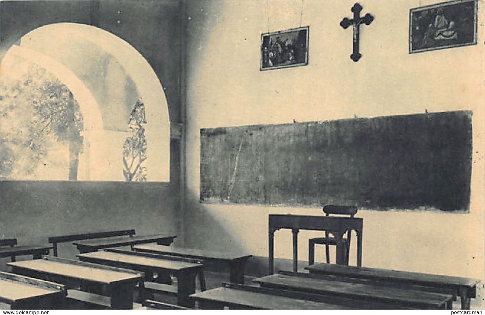 Sri-Lanka - BATTICALOA - St. Michael's College - A Class-room - Publ. Unknown  - Sri Lanka (Ceylon)