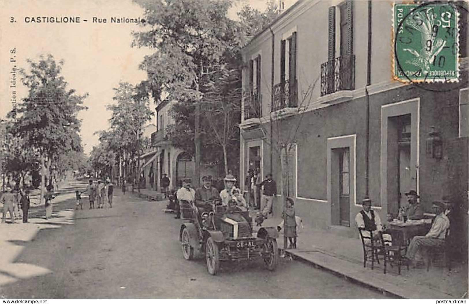 CASTIGLIONE Bou Ismail - Rue Nationale - Automobile - Autres & Non Classés