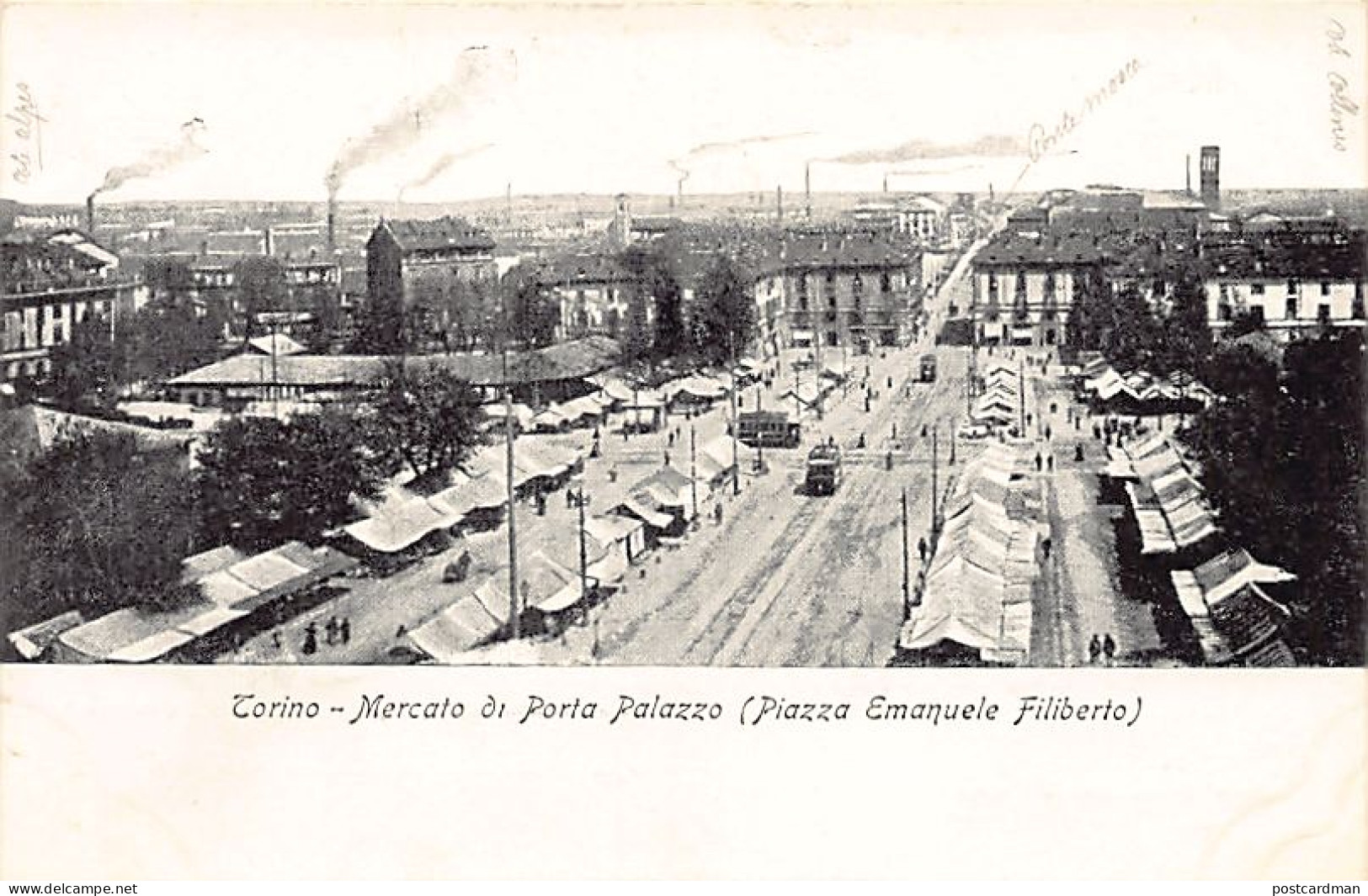 TORINO - Mercato Di Porta Palazzo - Piazza Emanuele Filiberto - Places & Squares