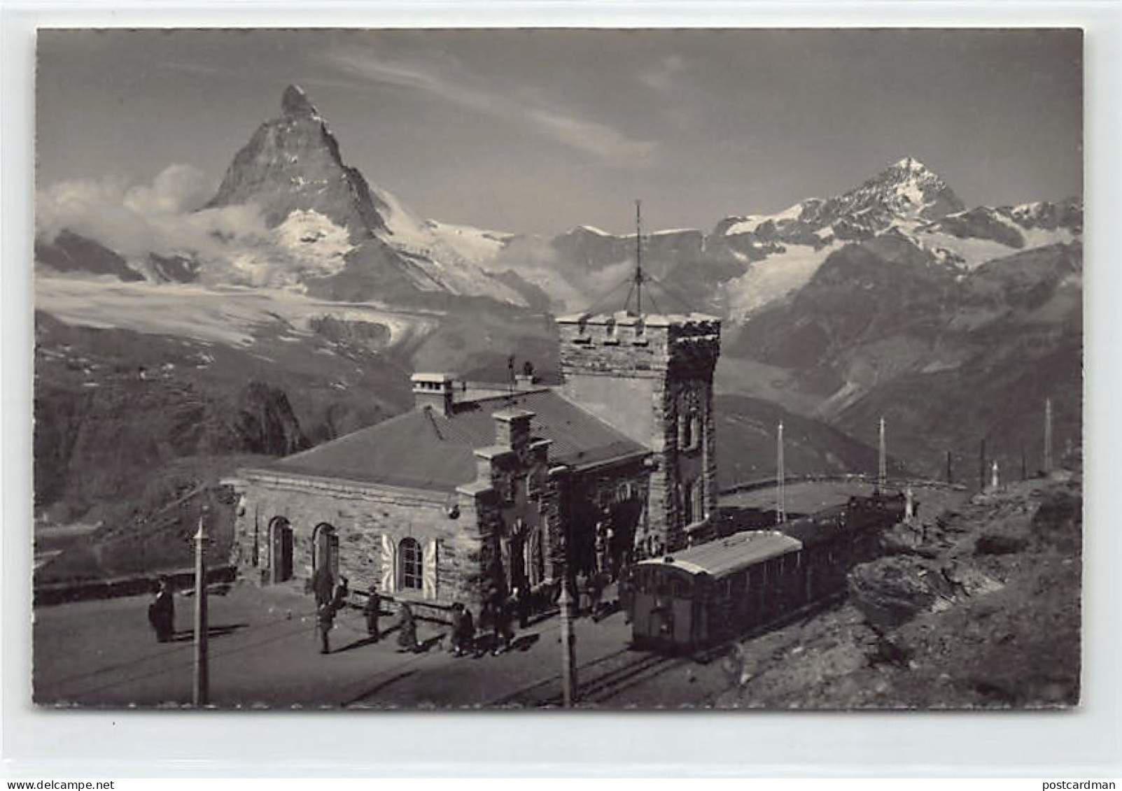 Suisse - Zermatt (VS) Station Gornergrat - Matterhorn - Dent Blanche - Ed. E. Gyger  - Zermatt