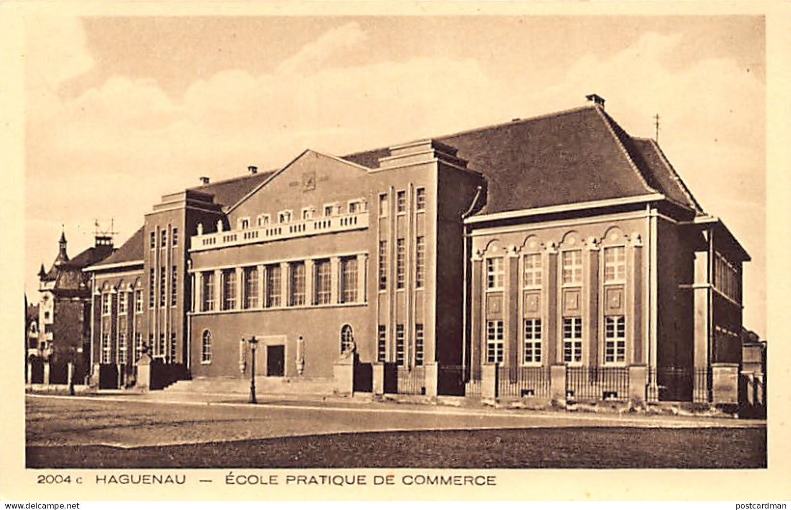 Haguenau - Ecole Pratique De Commerce De Haguenau - Ed. Braun And Cie - Haguenau