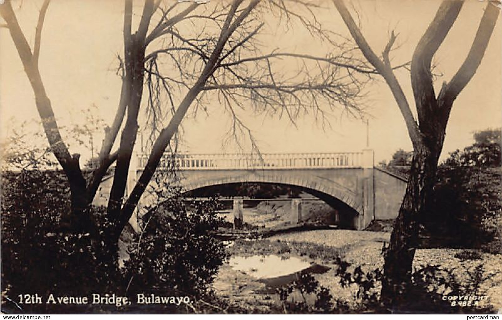 Zimbabwe - BULAWAYO - 12th Avenue Bridge - Publ. SAPSCO B482A - Zimbabwe