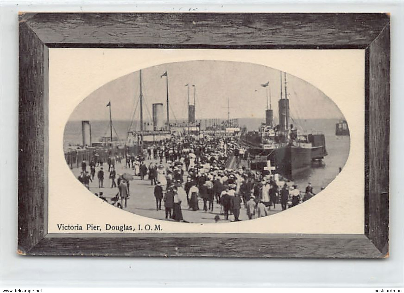 Isle Of Man - DOUGLAS - Victoria Pier - Publ. Unikum - British Series  - Isle Of Man