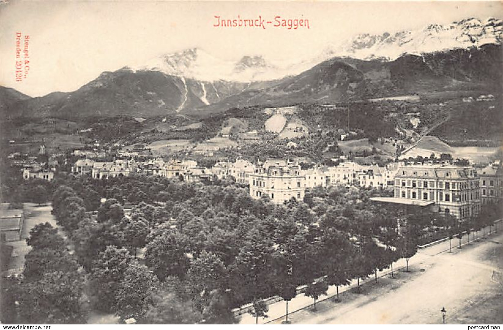 INNSBRUCK (T) Saggen - Verlag Stengel & Co. 20426 - Innsbruck