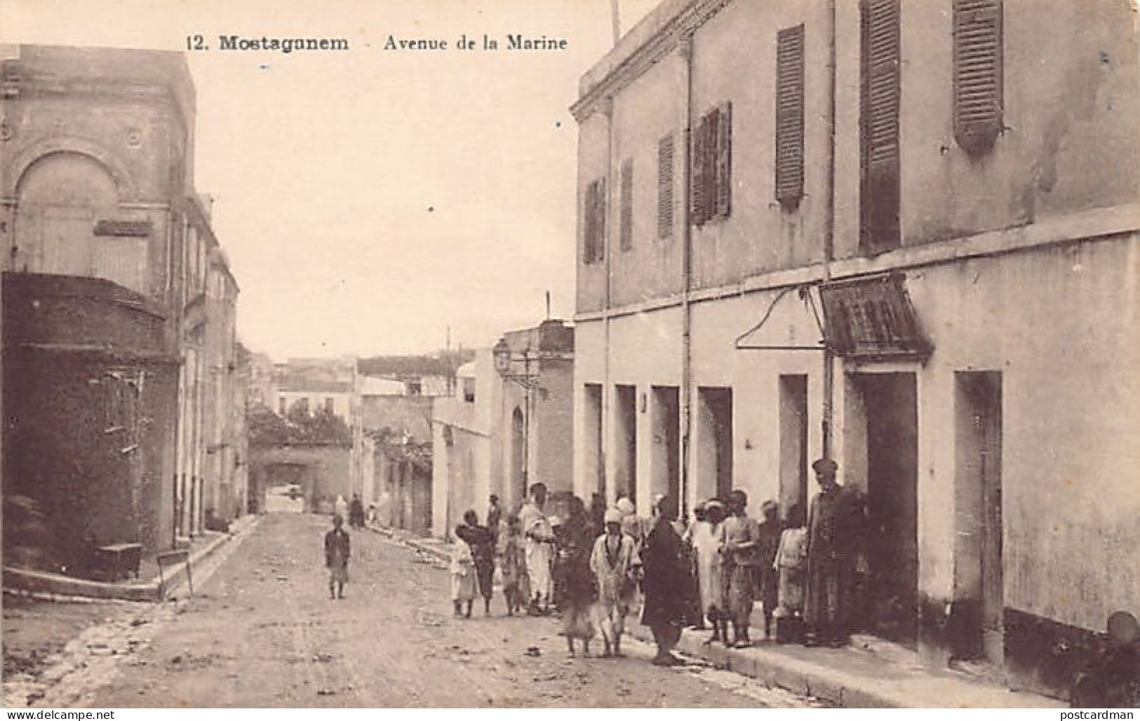 Algérie - MOSTAGADEM - Avenue De La Marine - Ed. EPA 12 - Mostaganem
