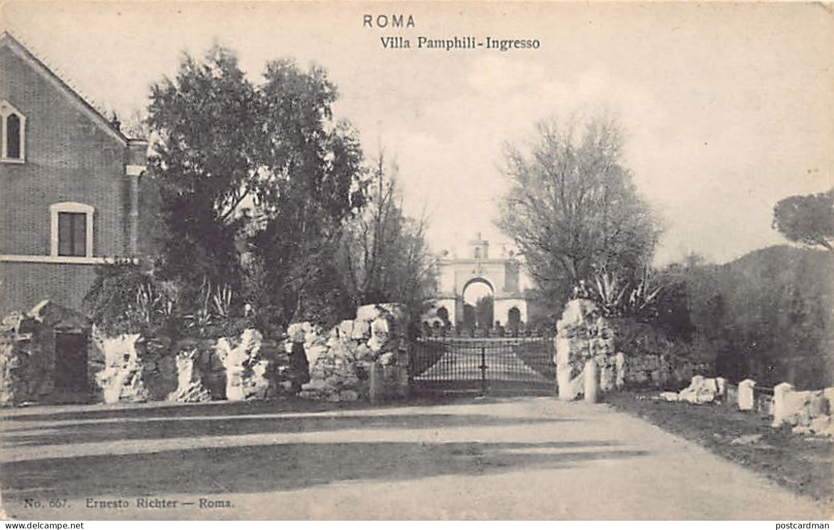 ROMA - Villa Pamphili - Ingresso - Other & Unclassified