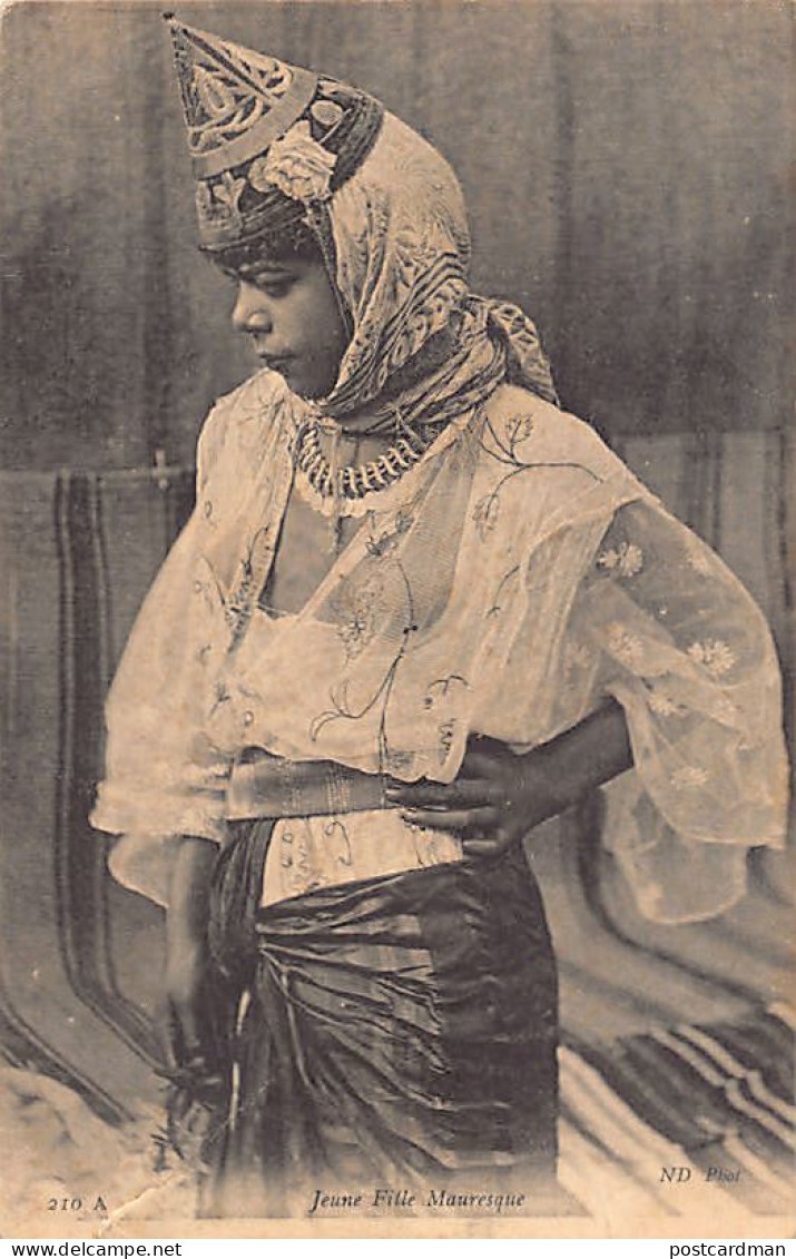 Algérie - Jeune Fille Mauresque - Ed. ND Phot. Neurdein 210 A - Women