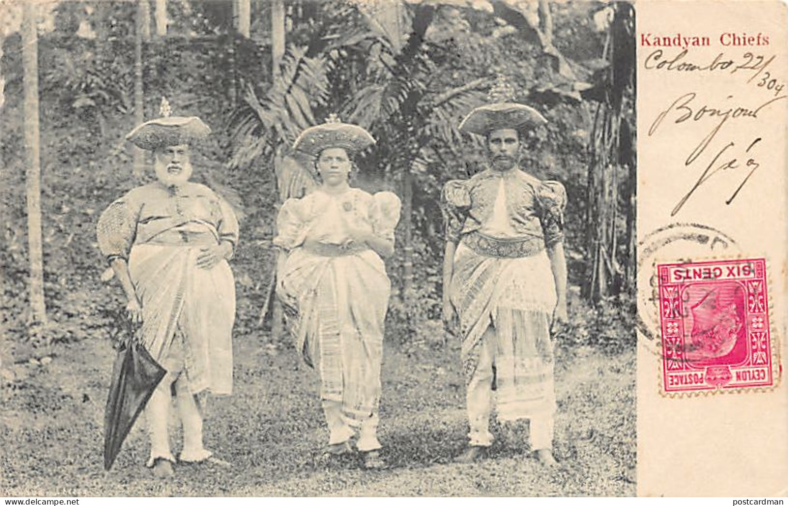 Sri Lanka - Kandyan Chiefs - Publ. Unknown  - Sri Lanka (Ceylon)