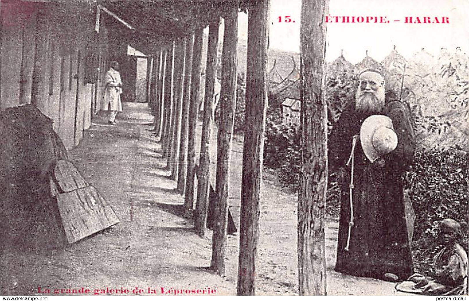 Ethiopia - HARAR - The Main Gallery Of The Leper Colony - Publ. St. Lazarus Prin - Ethiopie