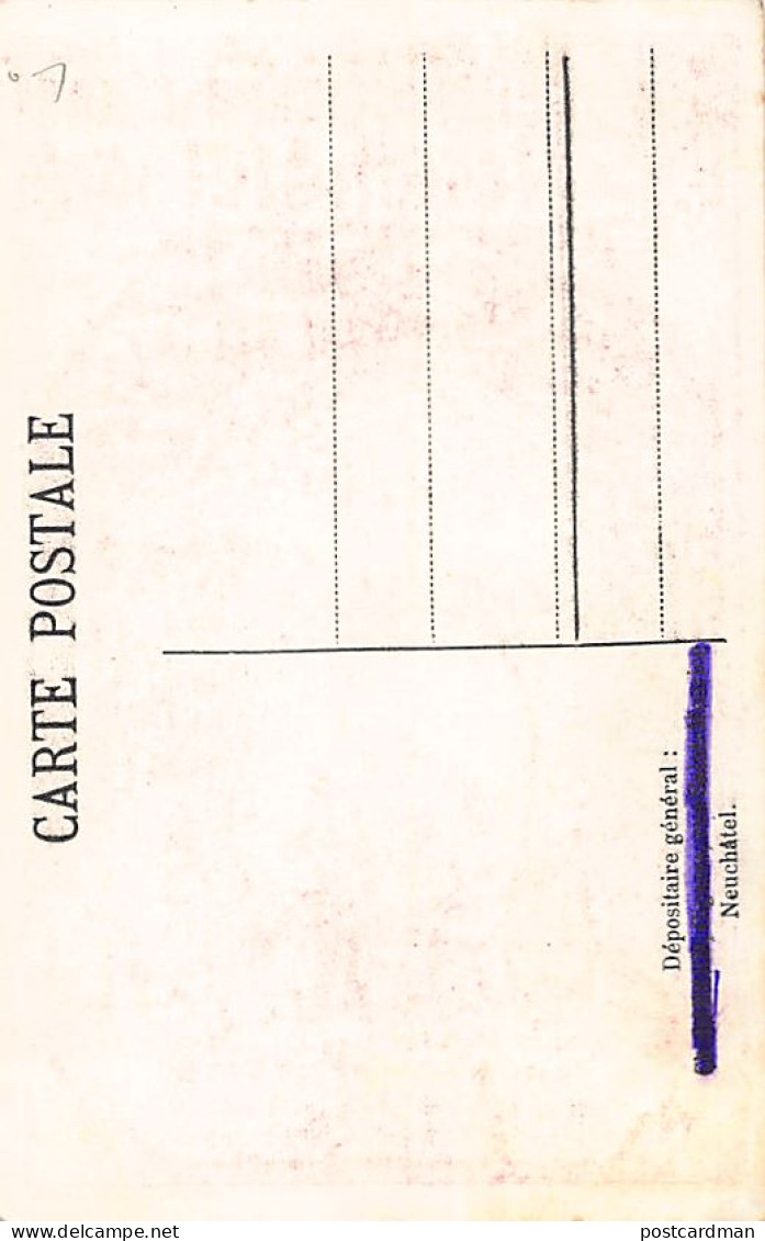 NEUCHÂTEL - Fête Fédérale De Chant 1912 - Ballerine - Ed. A. Givord  - Neuchâtel