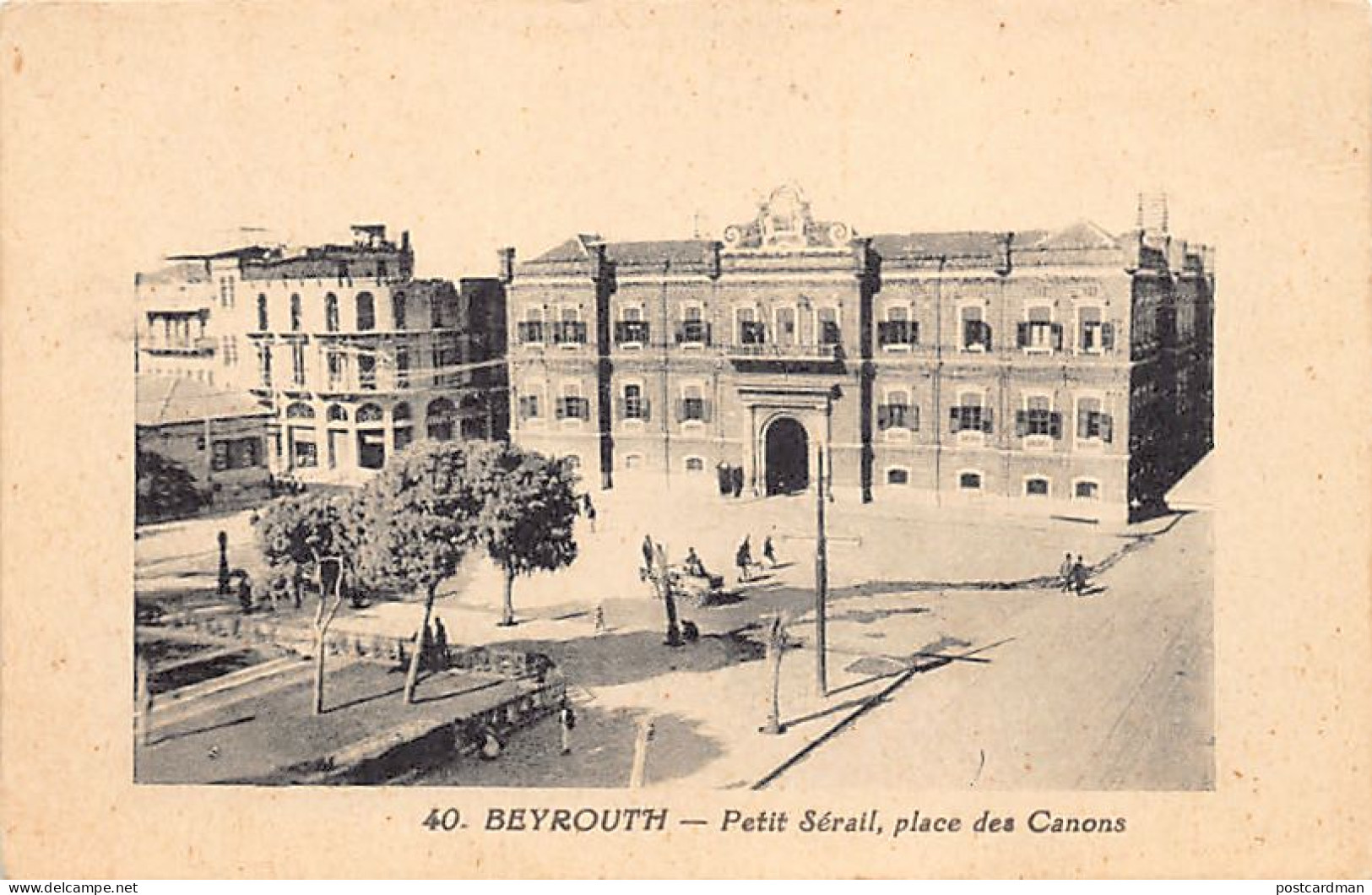 Liban - BEYROUTH - Petit Sérail - Place Des Canons - Ed. L. Férid 40 - Lebanon