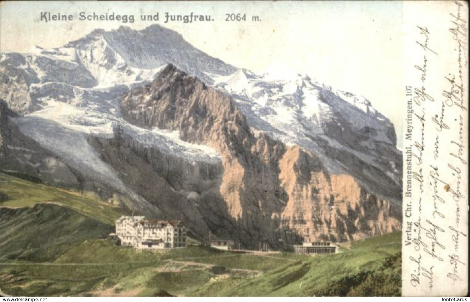10845245 Kleine Scheidegg Interlaken Kleine Scheidegg Jungfrau X Kleine Scheideg - Autres & Non Classés