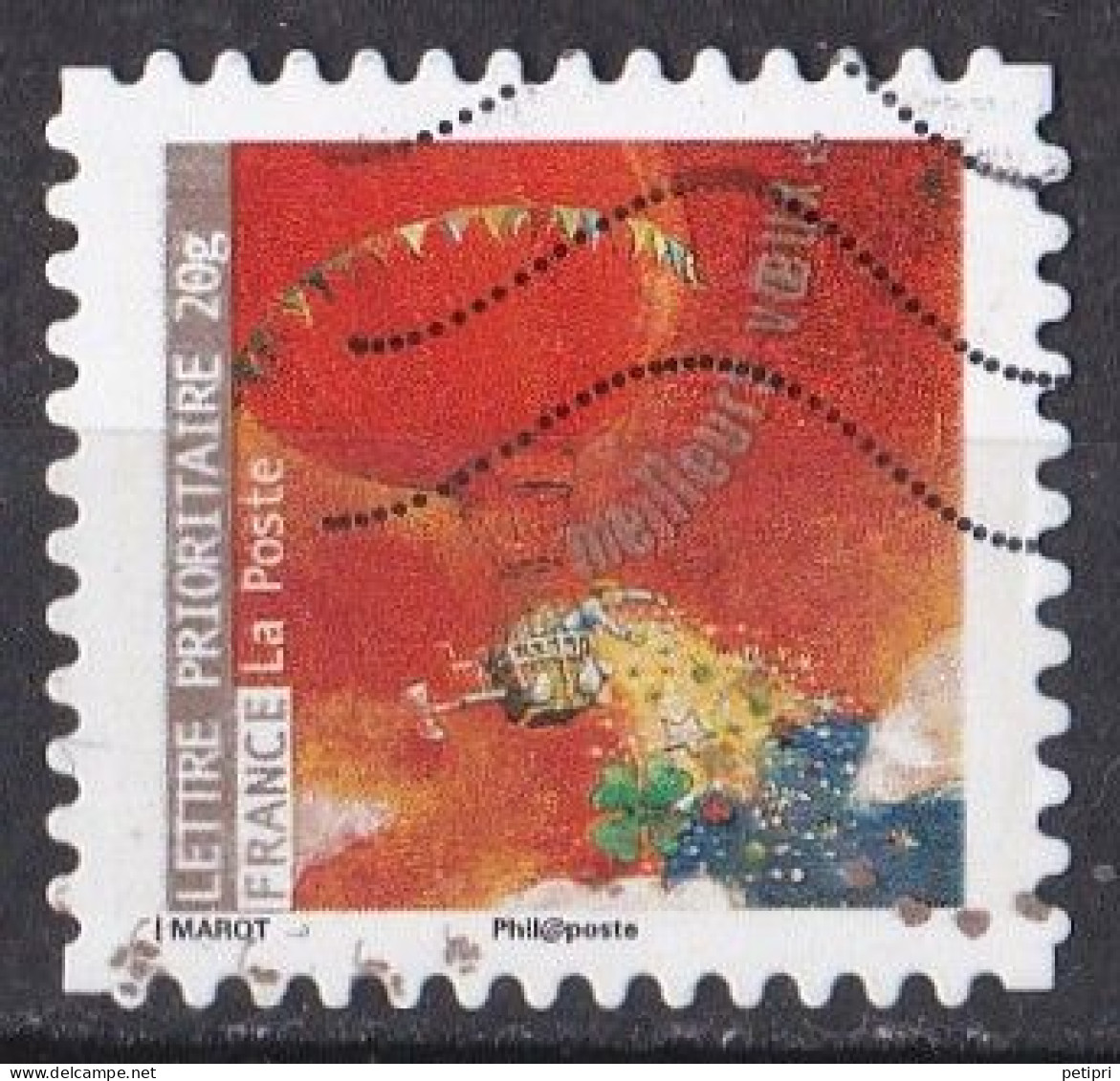 France -  Adhésifs  (autocollants )  Y&T N ° Aa   383  Oblitéré - Used Stamps