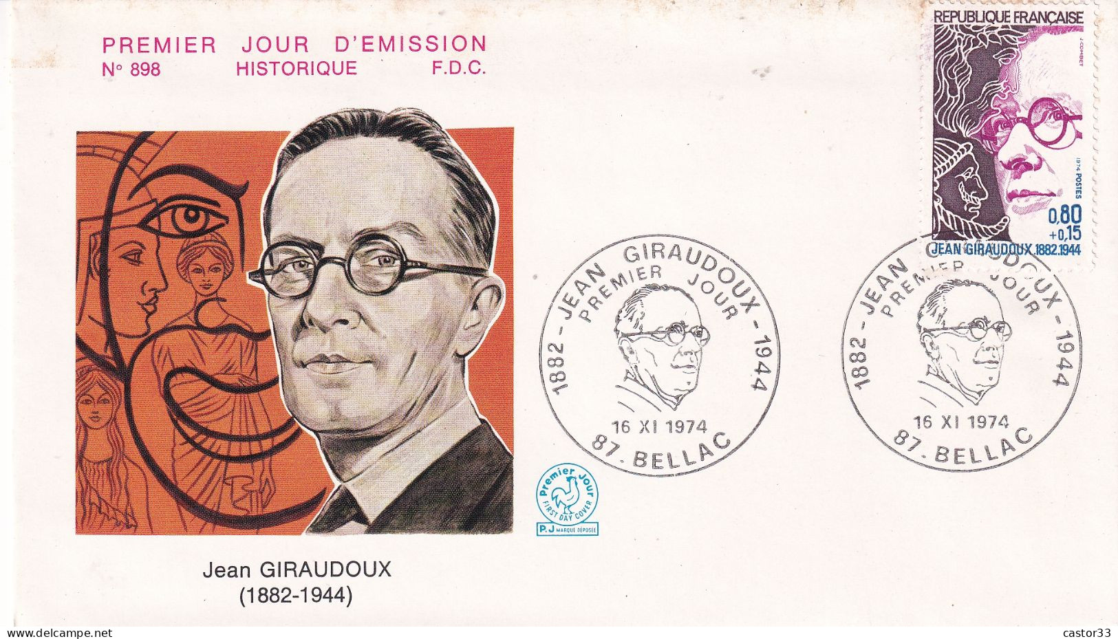 1er Jour, Jean Giraudoux - 1970-1979