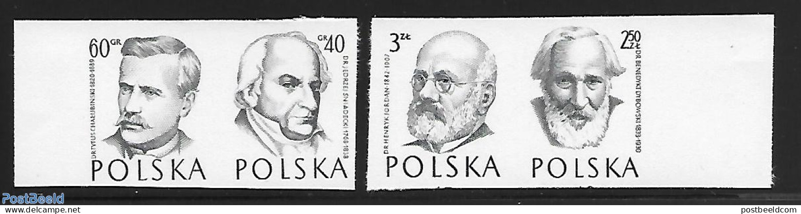 Poland 1957 Blackprint Imperforated., Mint NH, Science - Chemistry & Chemists - Ungebraucht