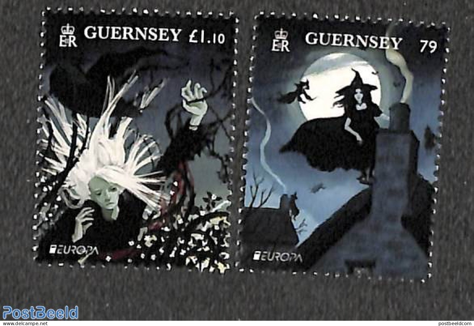 Guernsey 2022 Europa, Myths & Legends 2v, Mint NH, History - Europa (cept) - Guernsey