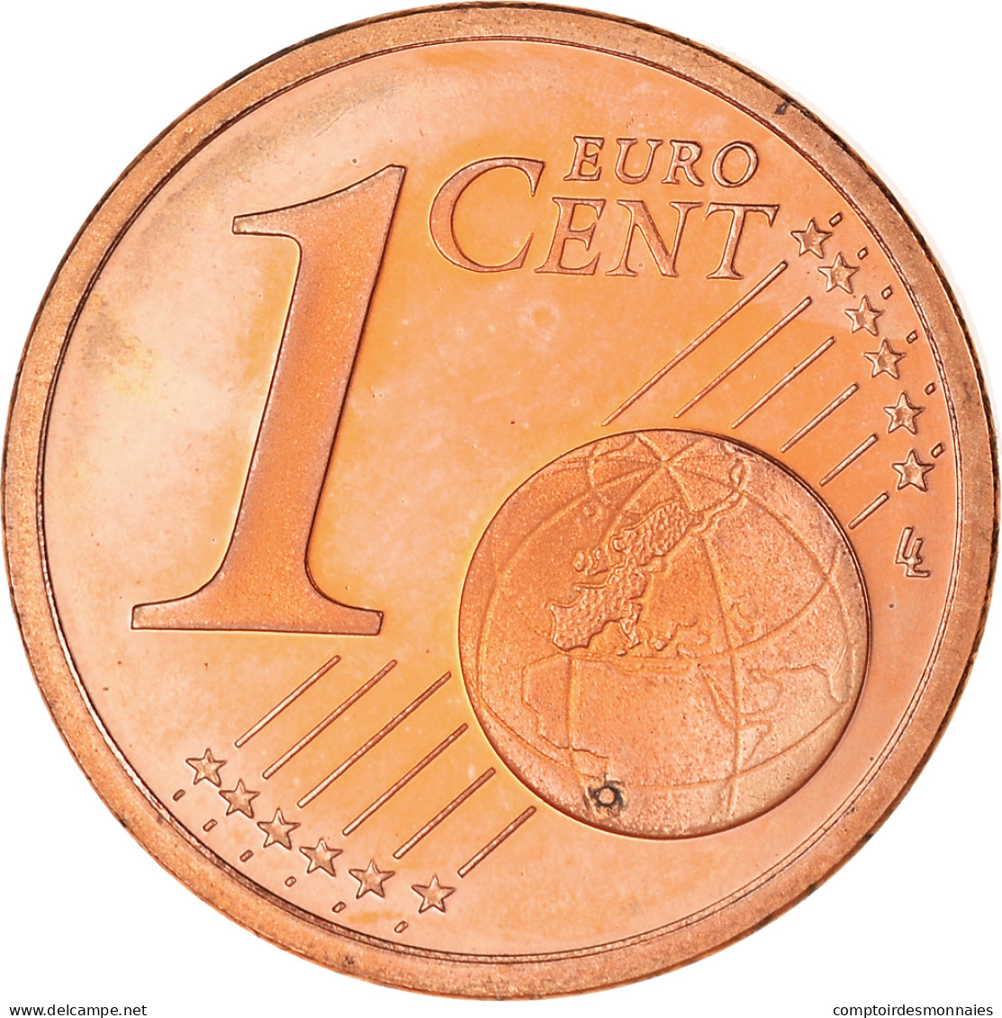 France, Euro Cent, 1999, Paris, Proof / BE, FDC, Cuivre Plaqué Acier - France