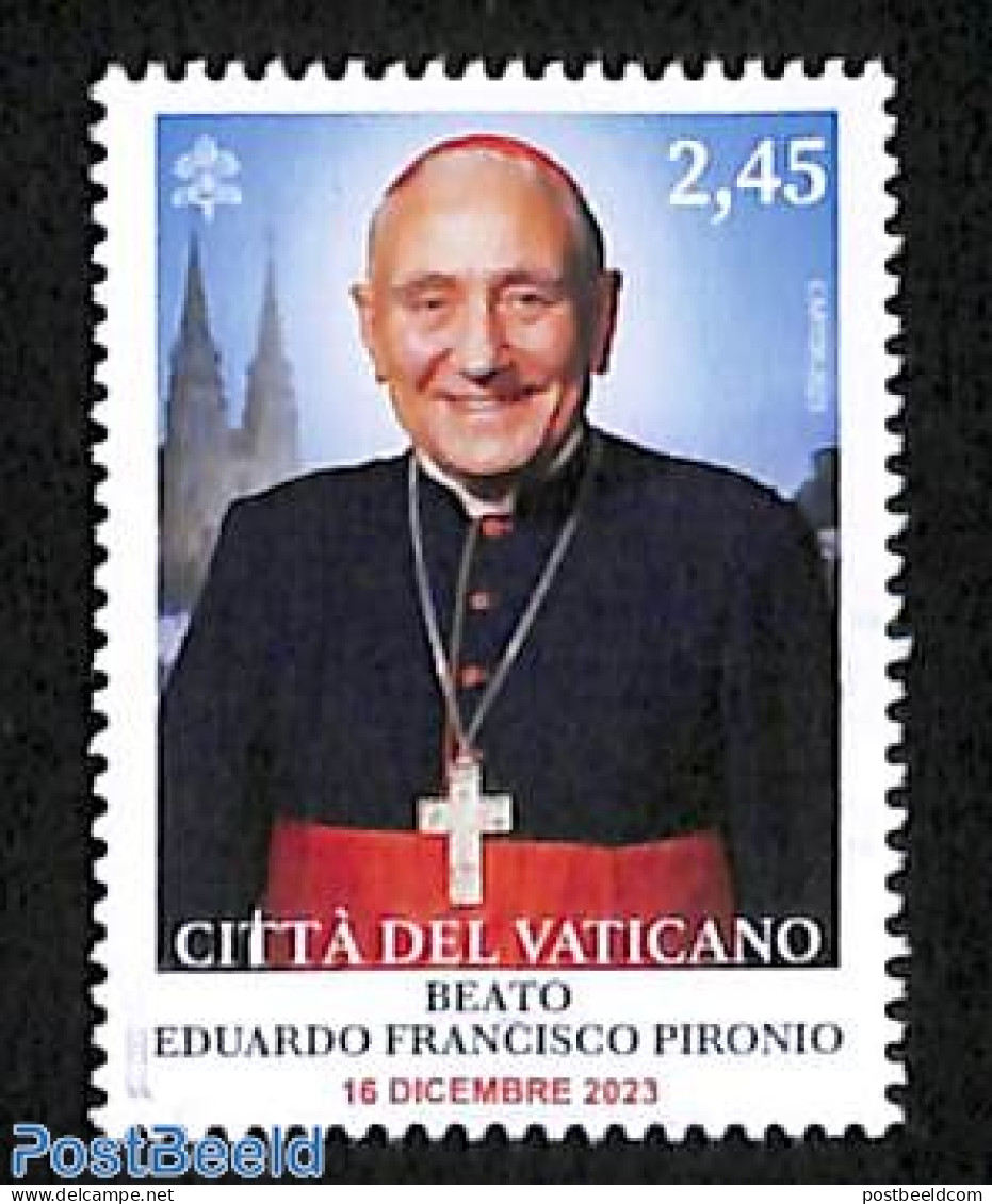 Vatican 2023 E.F. Pironio 1v, Mint NH, Religion - Religion - Unused Stamps