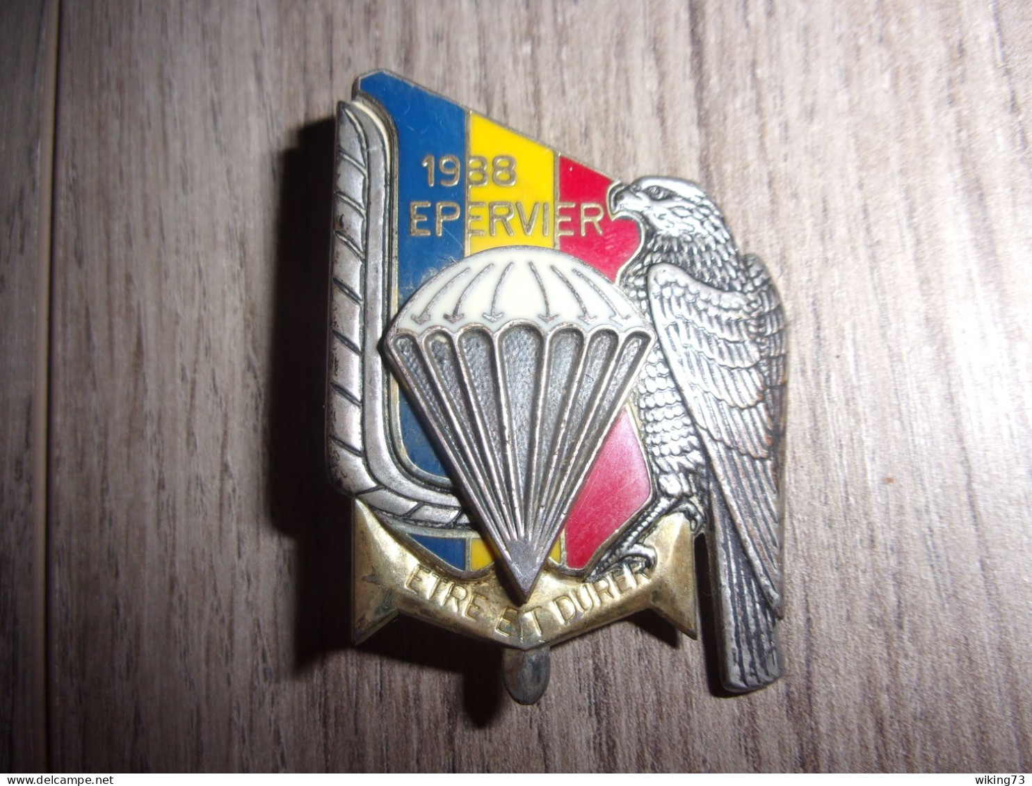 Insigne 3° Régiment De Parachutistes D' Infanterie De Marine - Epervier 1988 - TAP - Army