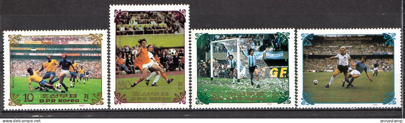 North-Korea MNH Set - 1986 – Mexique