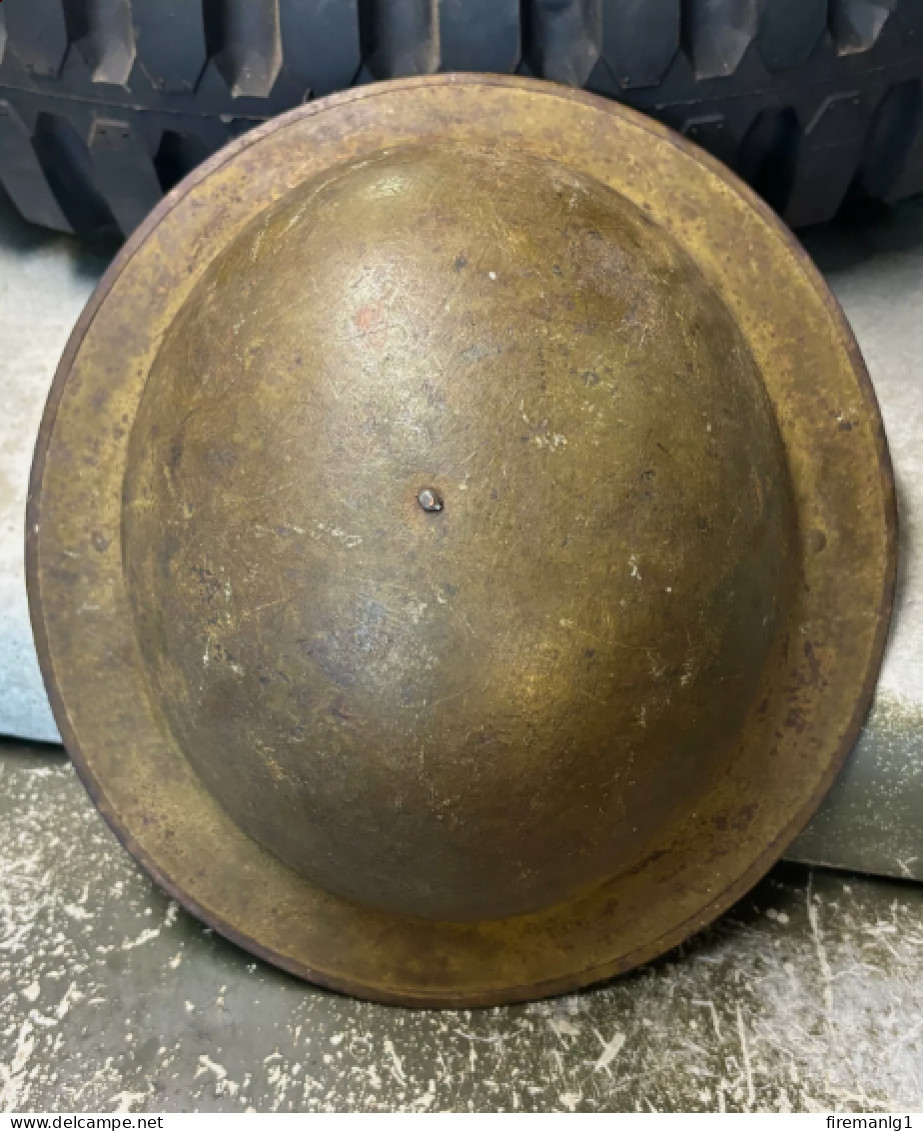 WW1 British / Australian Brodie Pattern Steel Helmet Mk.I (ANZAC - AIF) – 1917