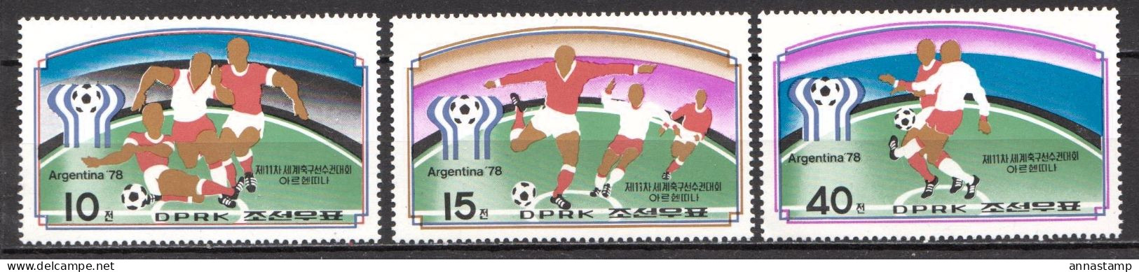 North-Korea MNH Set - 1978 – Argentine