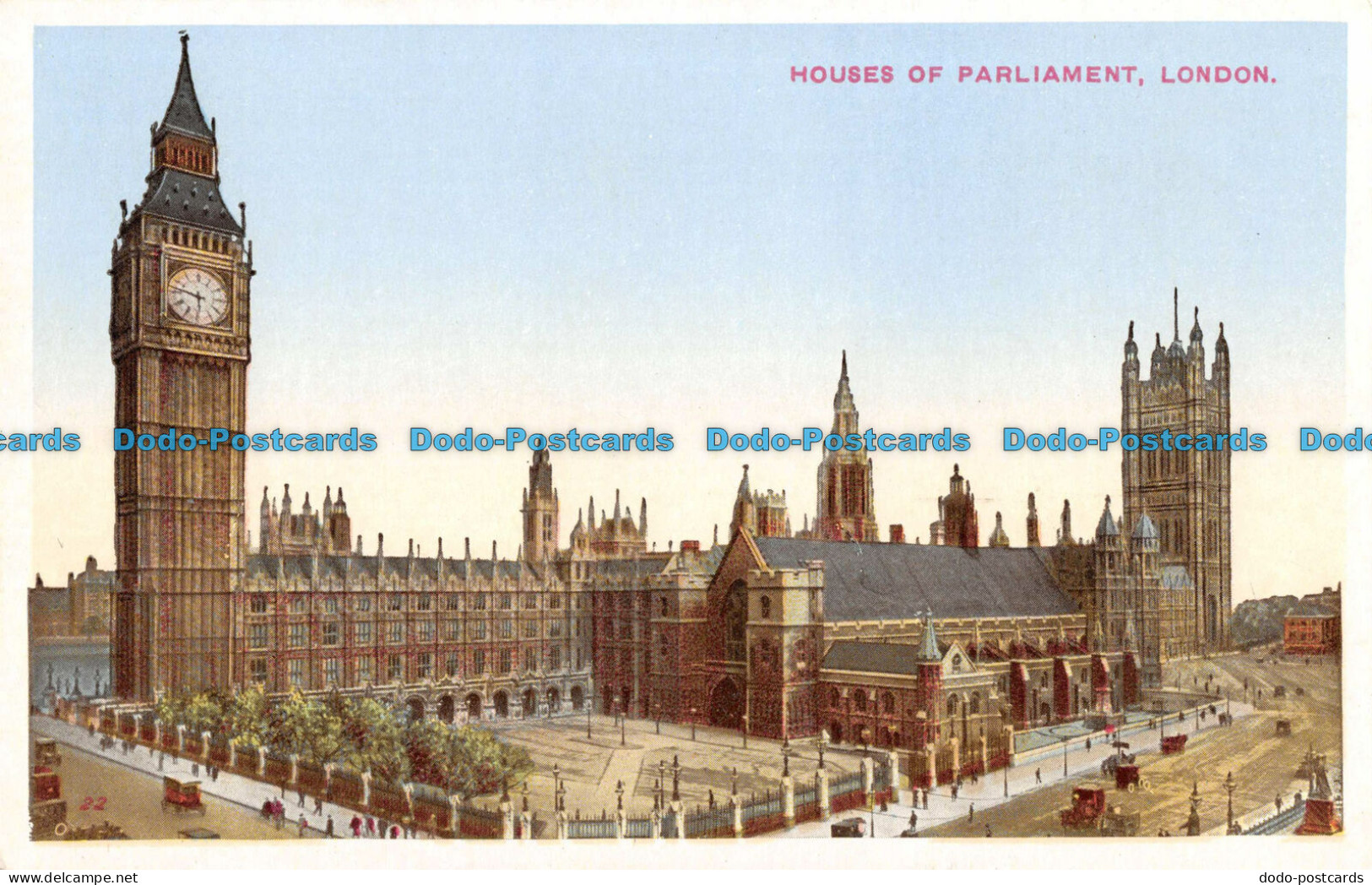 R097153 Houses Of Parliament. London. British Production - Andere & Zonder Classificatie
