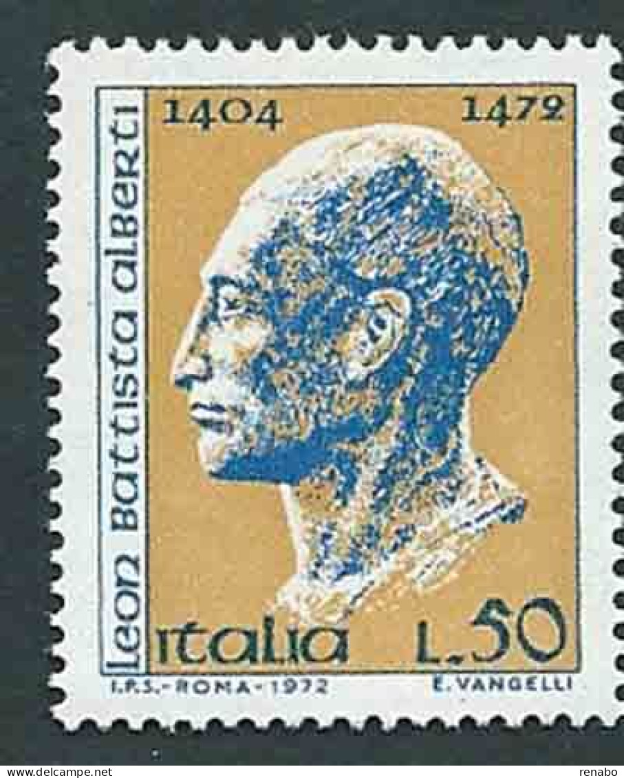 Italia, Italy, Italie 1972; Leon Battista Alberti (1404-1472) Architetto, Architect, Figura Poliedrica Del Rinascimento. - Sonstige & Ohne Zuordnung