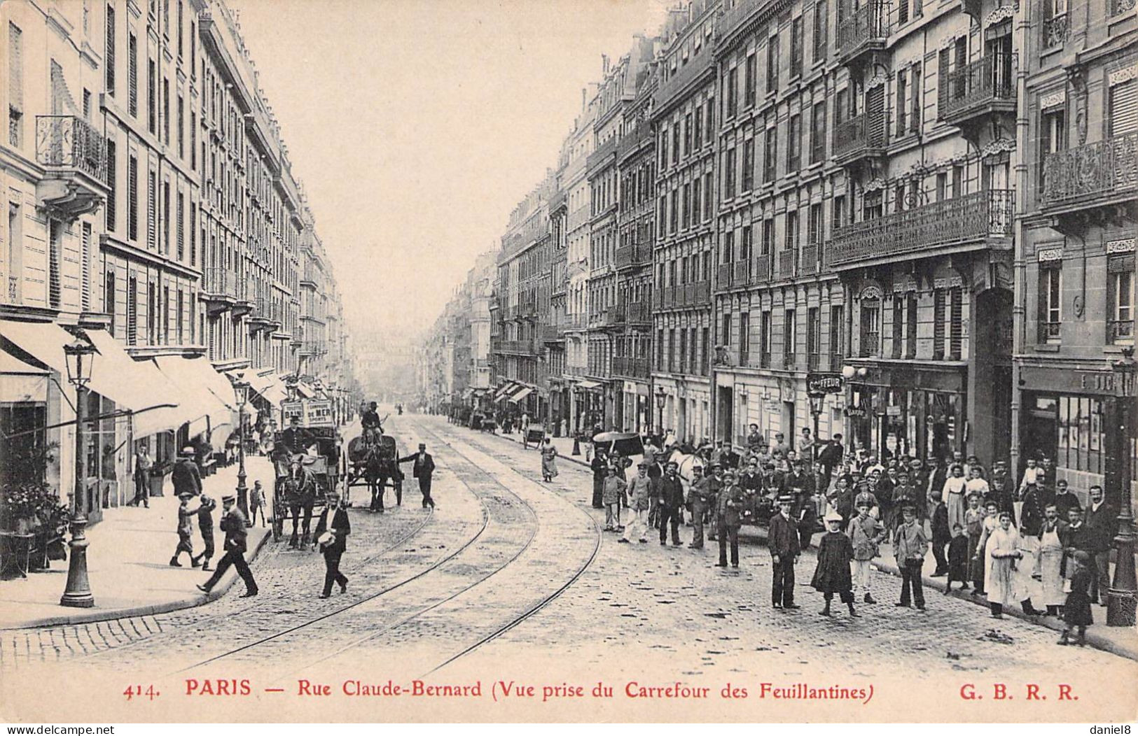 PARIS 5 - Rue Claude-Bernard (Vue Prise Du Carrefour Des Feuillantines) - Arrondissement: 05