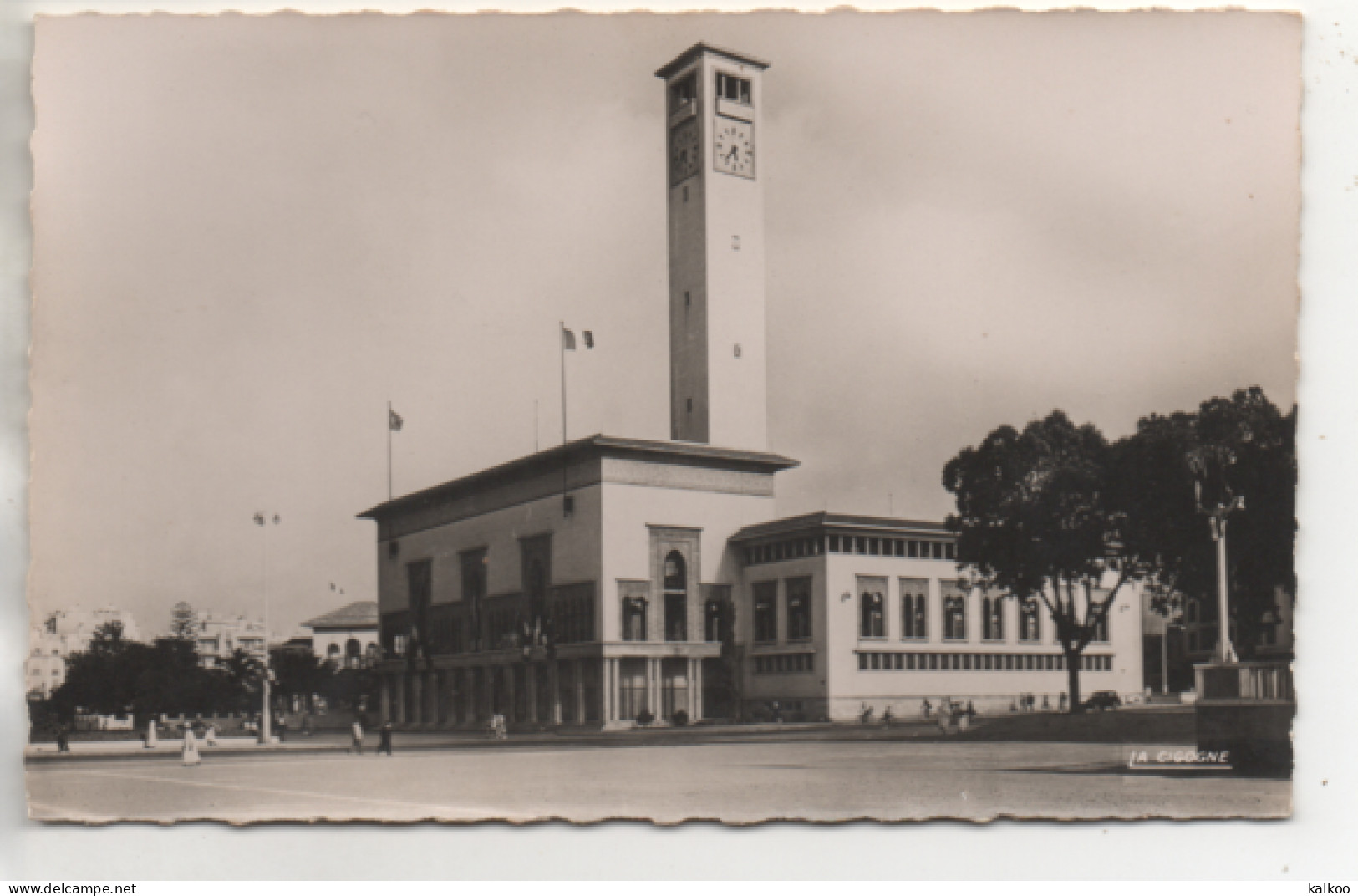CPSM ( Casablanca - Hotel De Ville ) - Casablanca