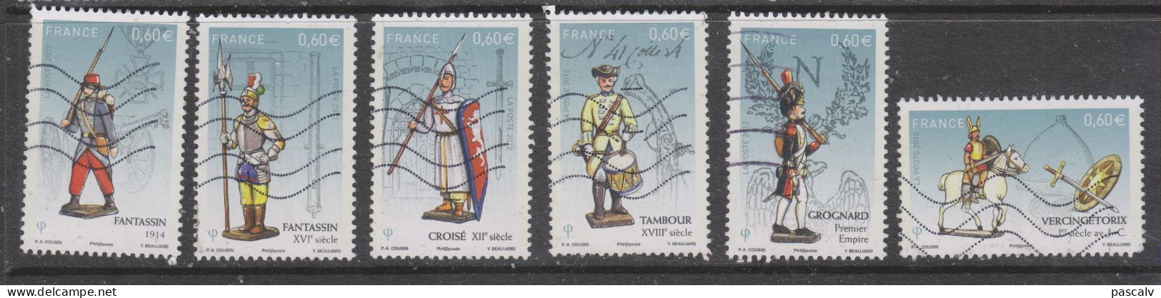 Yvert 4665 / 4670 Série Complète Les Soldats De Plomb - Used Stamps
