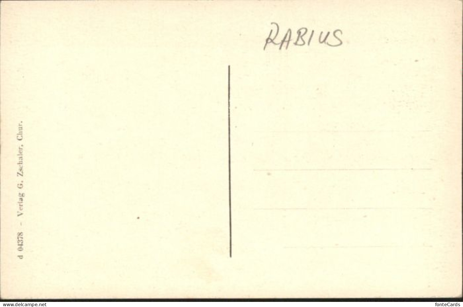 10823680 Rabius Rabius Schlucht Bruecke * Rabius - Other & Unclassified