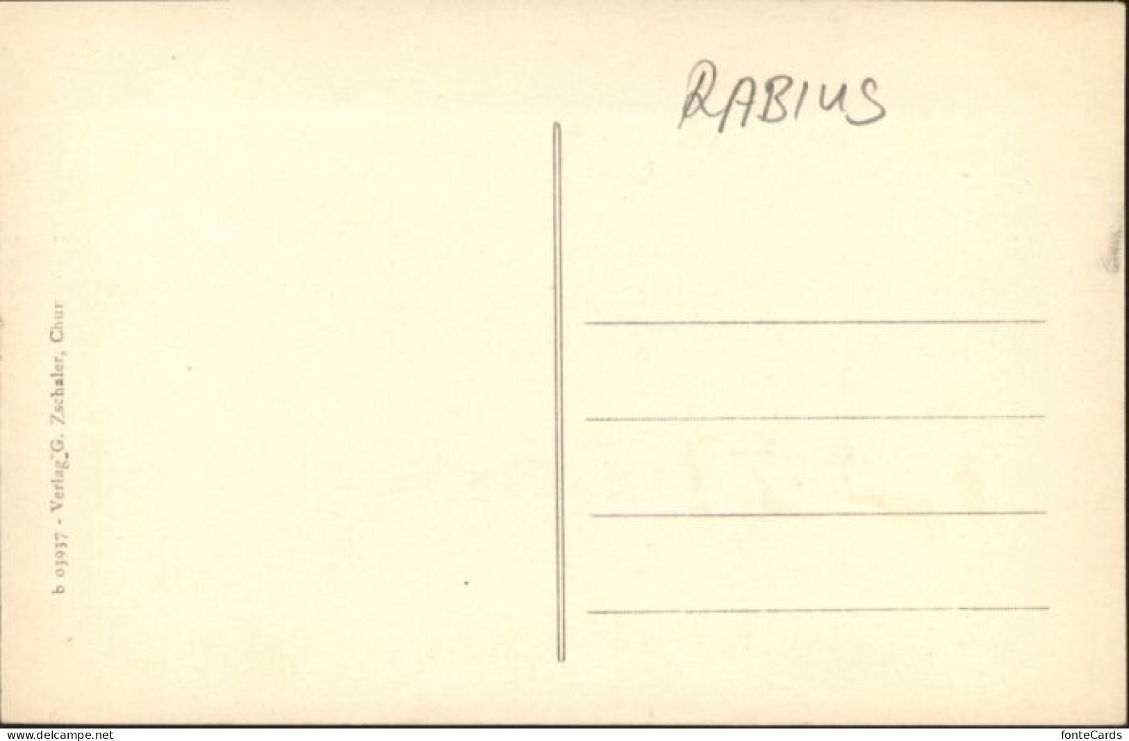 10823679 Rabius Rabius Schlucht Bruecke * Rabius - Other & Unclassified