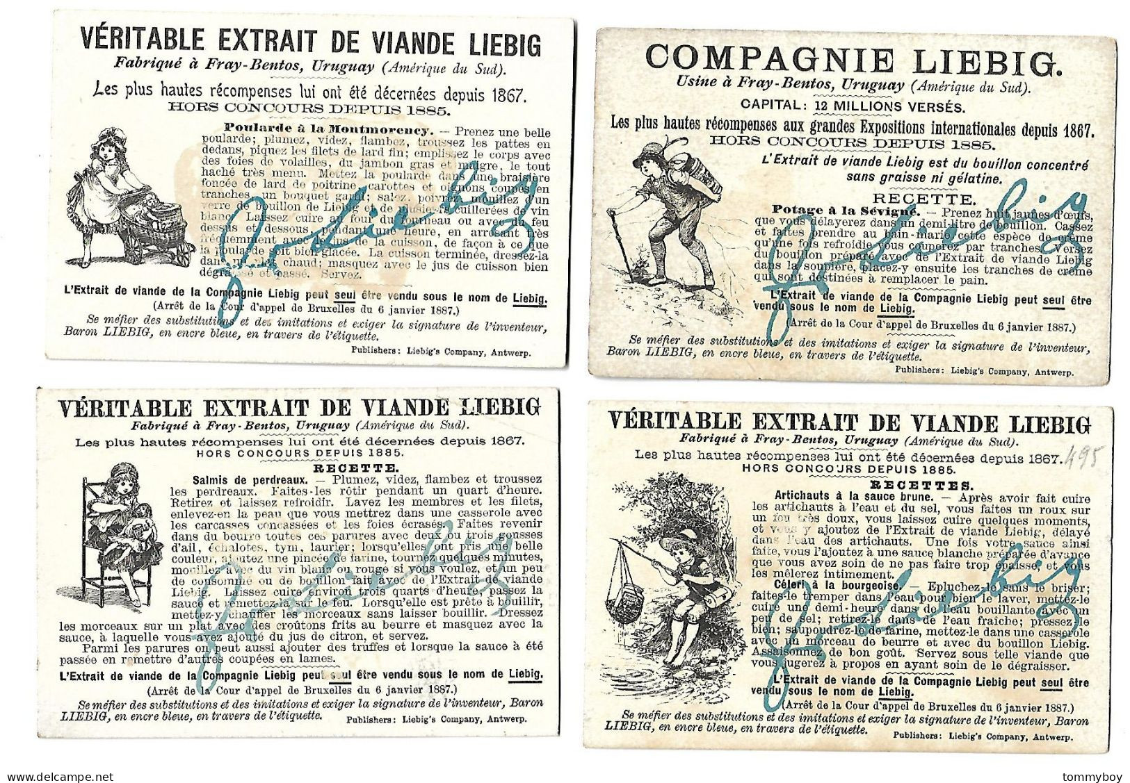 S 495, Liebig 6 Cards, Sports D'hiver (spots + One Card Has A Tear In Left Corner) (ref B10) - Liebig