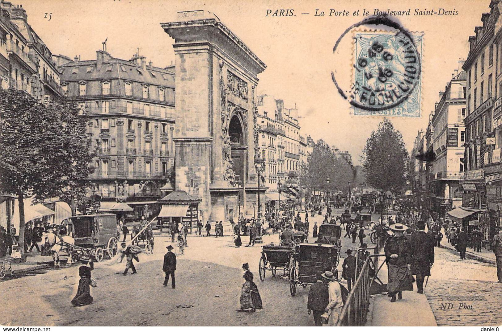 PARIS - La Porte Et Le Boulevard Saint-Denis - District 10