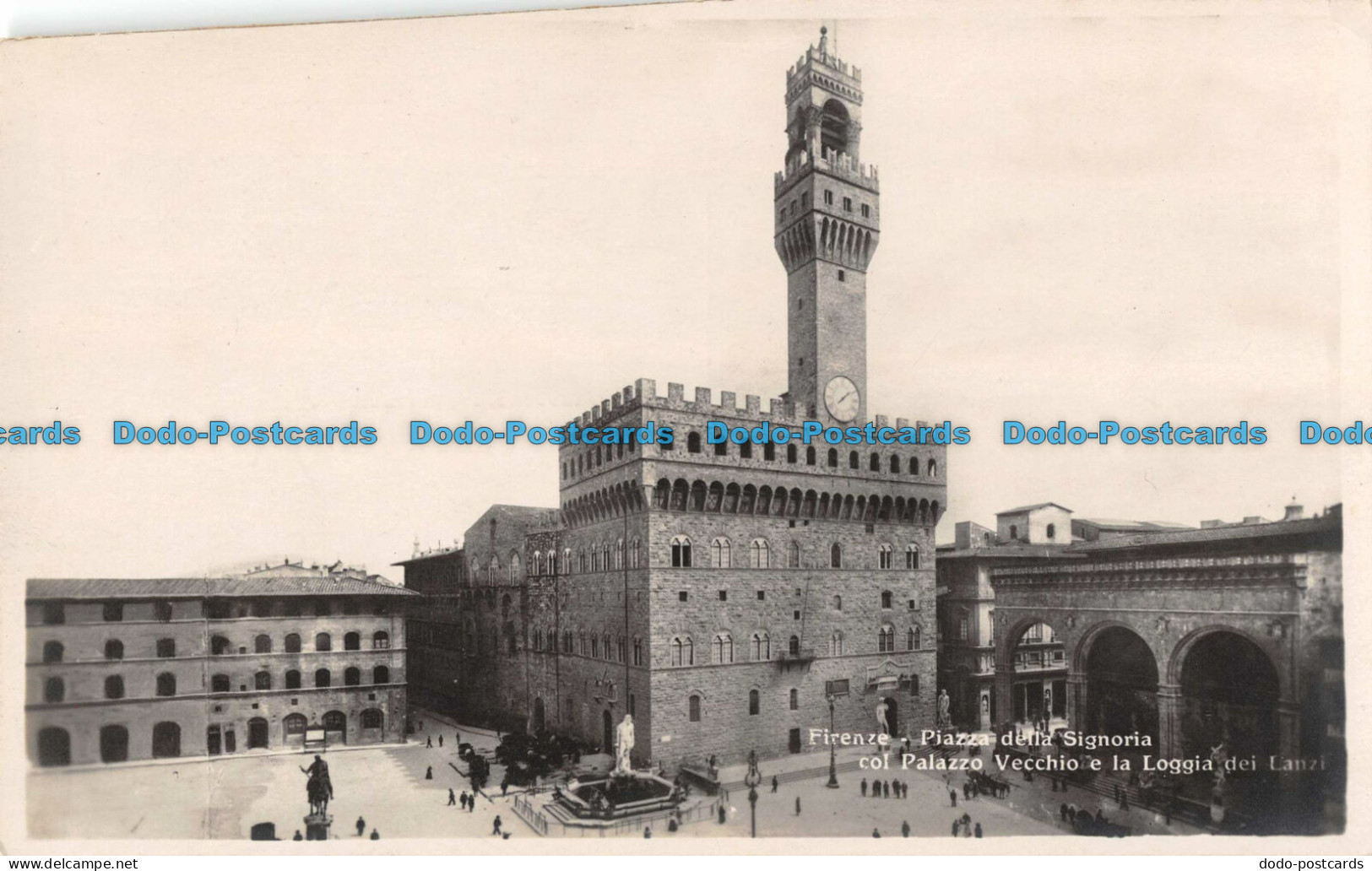 R098364 Firenze. Piazza Della Signoria Col Palazzo Vecchio E La Loggia Dei Lanzi - Monde