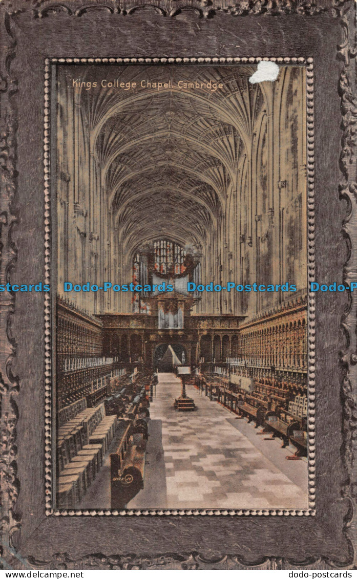 R097829 Kings College Chapel. Cambridge. Valentine - Monde