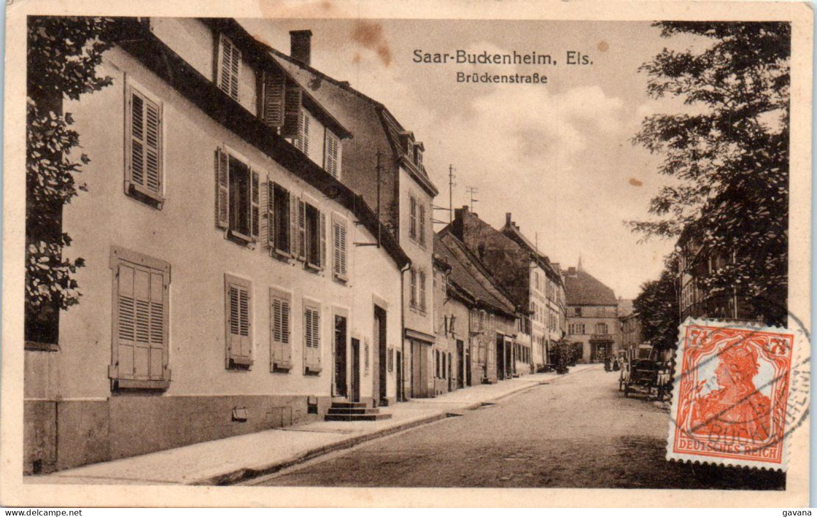 67 SAAR-BUCKENHEIM - BrückenstraBe - Other & Unclassified