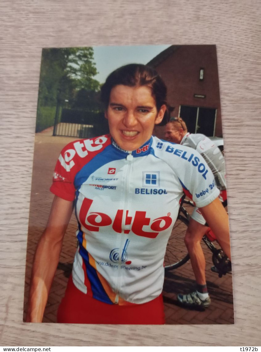 Photo Originale Cyclisme Cycling Ciclismo Ciclista Wielrennen Radfahren VAN RIE AN (Lotto-Belisol Ladies Team 2006) - Cyclisme