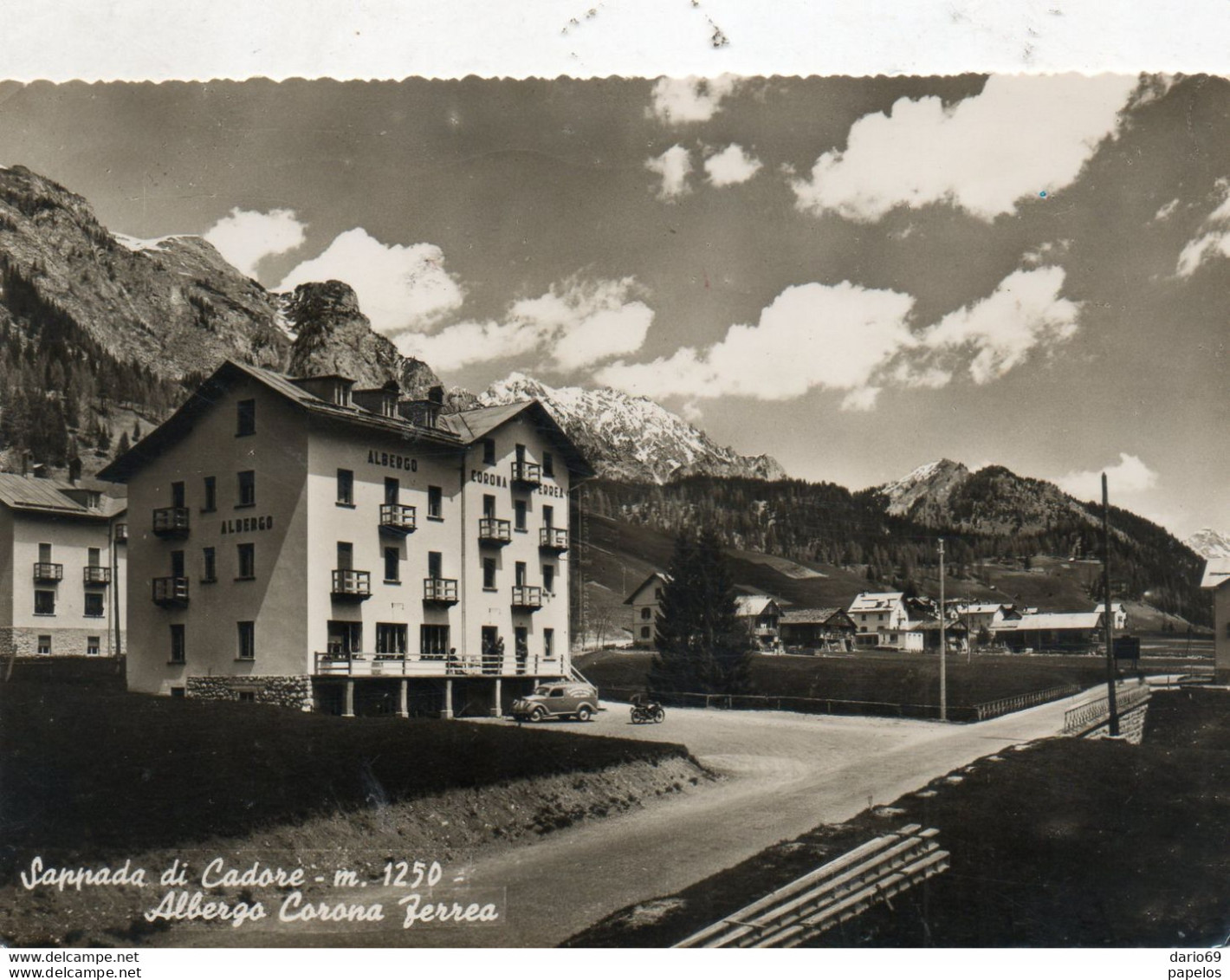 1956 SAPPADA DI CALORE - ALBERGO CORONA - Belluno